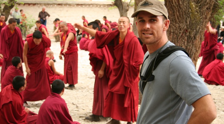 Debating Monks in Tibet