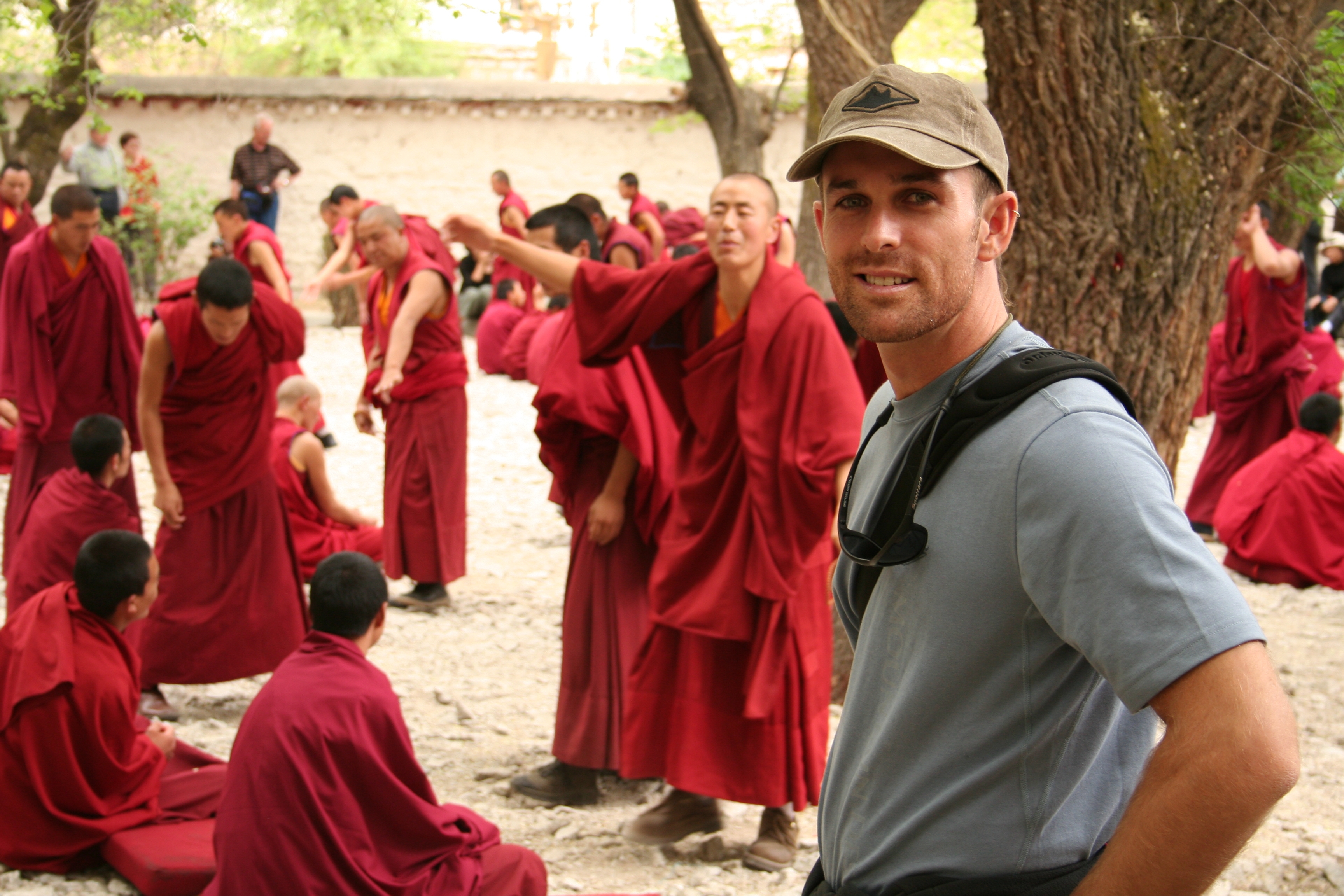 Debating Monks in Tibet