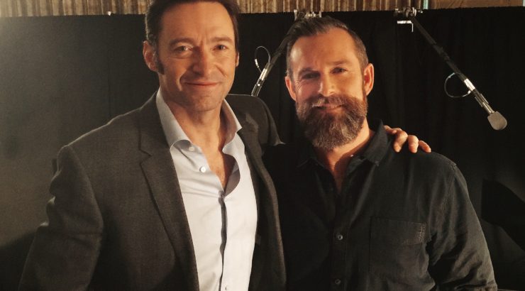 Hugh Jackman and Ryan Hodgson